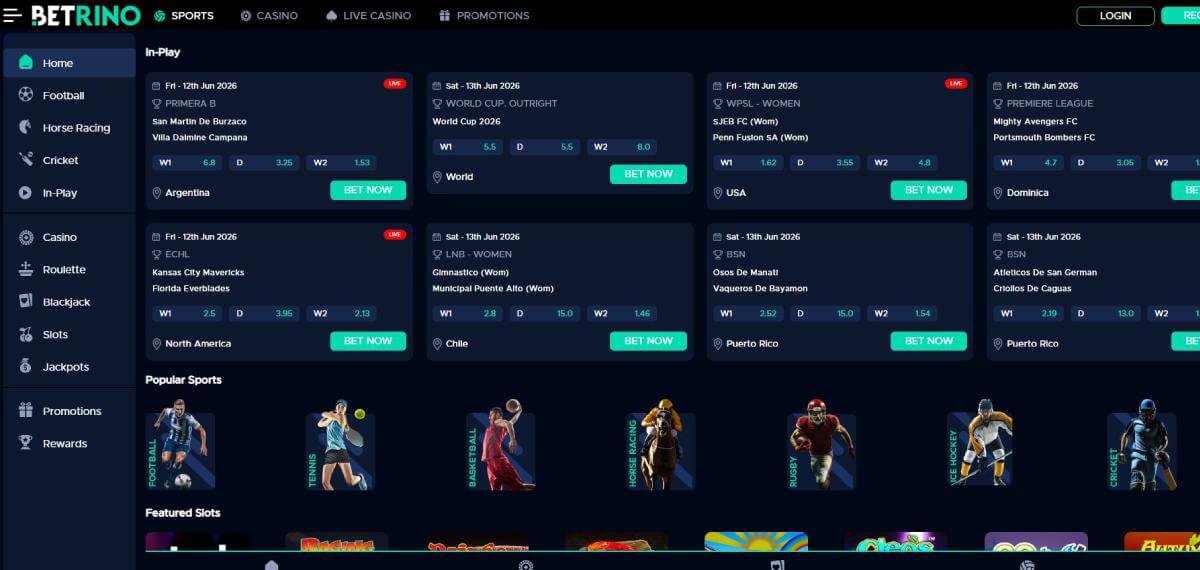 Betrino Sport Betting