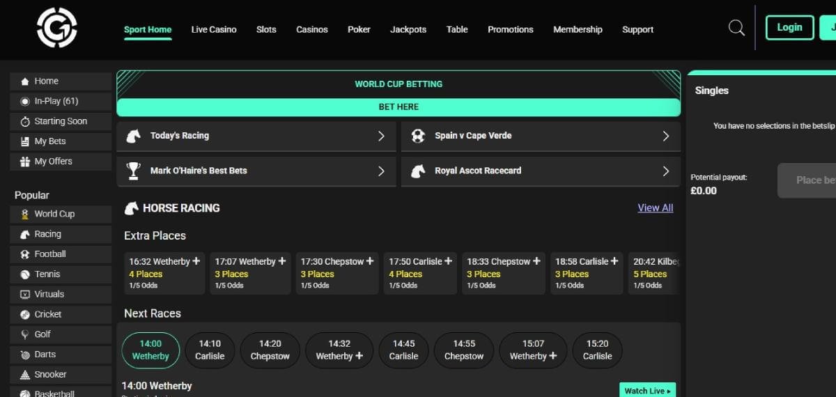 Grosvenor Sport Betting